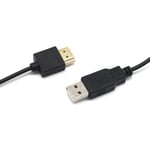 Hdmi 1.4 -liitin USB 2.0 -liittimeen sovitinliitin laturikaapeli