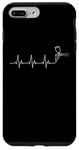 iPhone 7 Plus/8 Plus Spray Gun with Heartbeat EKG Pulse Line Automotive Painter Case