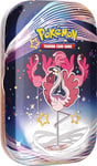 Pokémon TCG: Scarlet & Violet—Paldean Fates Mini Tin – Flamigo (2 Booster Packs, 1 Sticker & 1 Art Card)