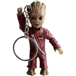 Baby Groot Nyckelring - Klassisk Film Actionfigur - Perfekt som en