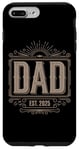 iPhone 7 Plus/8 Plus Dad Est 2025 New Dad Anniversary Vintage Father's Day Case