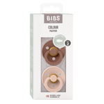 BIBS - Colour Klassisk napp - Beige, Brun - Size 2