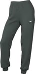 Nike Sportswear Phoenix FZ7626-338 Pantalon de survêtement en Polaire pour Femme avec Taille Moyenne Vert Vintage