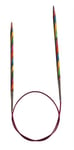 KnitPro 60 cm x 2.25 mm Symfonie Fixed Circular Needles, Multi-Color