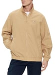 Tommy Jeans Men Jacket for Transition Weather, Beige (Tawny Sand), XXL