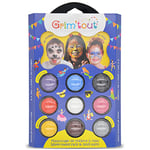 GRIM'TOUT- Zoo Parade Palette de 9 maquillages, GT41428