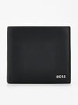 Boss New Crosstown Nikel Logo Card & Coin Wallet - Black