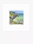 John Lewis Julia Rigby 'Around Bold Head' Framed Print & Mount, 33.5 x 33.5cm, Green/Multi