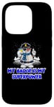 iPhone 14 Pro My Badge is My Superpower Sarcastic Police Officer Sarcasm Case