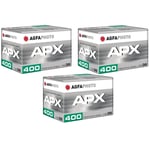 Pack 3 x AGFAPHOTO APX 400 PROF 135-36