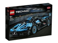 Lego 42162 Bugatti Bolide Agile, Bleu - Voiture De Course, Sport - Collection Vehicule Technic - Set Jouet Construction Et Carte