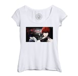 T-Shirt Femme Col Echancré Death Note 2 Manga Anime Japon