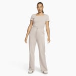 Nike Sportswear Short-Sleeve Jersey Jumpsuit Diffused Taupe DV7950-272 Women's S