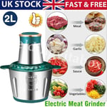 UK Electric Meat Grinder Mincer Mixer Home Blender Mini Food Chopper Processor