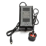 36v Lithium Battery Charger 2A Electric Scooter Fits Xiaomi M365 UK Plug