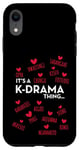 iPhone XR It's a K-Drama Thing | Korean Words Case