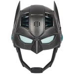 BATMAN DC Comics Masque de armure Up avec visière, plus de 15 sons et phrases, lumineux, piles incluses, costume de super héros, jeu de rôle pour garçons et filles à partir de 4 ans