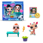 Littlest Pet Shop Pet Pair Figursett m/ tilbehør - Zoo Chill