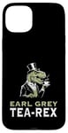 Coque pour iPhone 15 Plus Earl Grey Tea Rex trex dinosaure dinosaure humour britannique t-rex