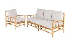 Loungegrupp Cane Brun - Venture Home Loungeset & loungegrupp Vit,Brun