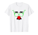 Red Nose Face Happy Face Red Nose 2024 For Dad Grandad T-Shirt