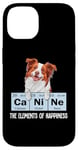 Coque pour iPhone 14 Red Border Collie