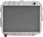 OER MB2358A 1966-69 Mopar B-Body Big Block V8 With Auto Trans 26" Wide 2 Row Aluminum Desert Cooler Radiator