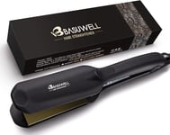 Wide Plate Professional Hair Straighteners, 5 Speed, for Thick Hair Styling