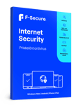 F-Secure Internet Security 1 år, 10 enheter (vid köp av dator)
