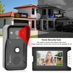 7inch Night Doorbell ID Card Security Intercom Camera Video Door Phon BST