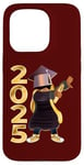 Coque pour iPhone 15 Pro DABBING ÉTUDES BACHELOR MASTER 2025 FIN DE SCOLARITÉ