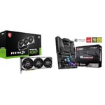 MSI NVIDIA GeForce RTX 4060 Ti Ventus 3 X 16G OC & Carte mère de Jeu MPG B550 Gaming Plus (ATX), AMD AM4, DDR4 M.2, USB 3.2 Gen 2, HDMI ATX, Carte mère de Jeu, processeurs AMD Ryzen™ 5000