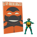 Figurines articulées avec bande dessinée TMNT BST Ninja Turtles Tortues Ninja...