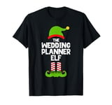 Funny The Wedding Planner Elf Christmas Family Party Pajama T-Shirt