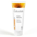 Dr. Theiss Bio Calendula Crème Balsamo - Crème Calendule Hydratant Corps, 100 ml - Nourrissant, Apaisant et Lenictive pour Peau sèche ou pour échange Couche (huile d'Amande, Jojoba et beurre de Karitè)