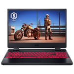 Acer Nitro 5 AN515-58-53RF 15.6 FHD 144Hz RTX 4060 Gaming Laptop Intel Core i5-12450H - 32GB RAM - 1TB SSD (512G + 512G) - AX WiFi 6 + BT5.1 - Thunderbolt 4 (PD & DP) - HDMI - RJ45 - 4-Zone RGB Keyboard - Win 11 Home - 1Y Warranty