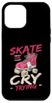 Coque pour iPhone 12 Pro Max Design de roller pour homme et femme Roller Derby