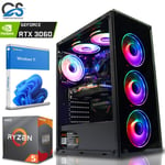 AMD Ryzen 5 5600G Gaming PC 16GB DDR4 Nvidia RTX 3060 1TB + 480GB SSD Windows 11