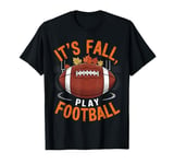 Celebrate Fall with Football Perfect for Game Day Fans T-Shirt