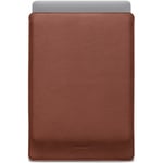 Woolnut Leather Sleeve - skyddsfodral till 16-tums MacBook Pro, konjak