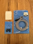 Power Lead Mains Cable For Nilfisk Vacuum Cleaners UK Plug 7m - New Fitting Kit