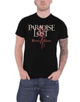 Paradise Lost T Shirt Blood And Chaos Band Logo new Official Mens Black S