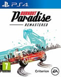 NEW PS4 PlayStation4 Burnout Paradise Remastered 22882 JAPAN IMPORT