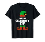 I'm The Celebrity Elf Family Pajama Christmas Funny T-Shirt