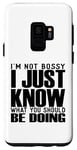 Coque pour Galaxy S9 Boss Funny - Je ne suis pas autoritaire