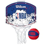 Wilson NBA Mini Basketball Hoop Practical Red/White/Blue - WTBA1302NBARD