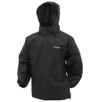 FROGG TOGGS Men's Standard Classic Pro Action Waterproof Breathable Rain Jacket, Black, X-Large