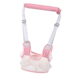 (Pink)Baby Walker Safety Harness Adjustable Sturdy And Comfortable Baby