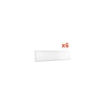 Panneau led 120x30 29W Haut Rendement 137lm/W (Pack de 6) - Blanc Froid 6000K - 8000K Silamp