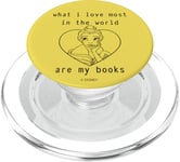 Disney Beauty & The Beast Belle What I Love Most Are Books PopSockets PopGrip for MagSafe